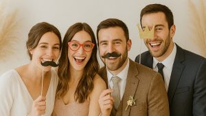 Le Photobooth de mariage : pourquoi il est devenu incontournable en 2025 !