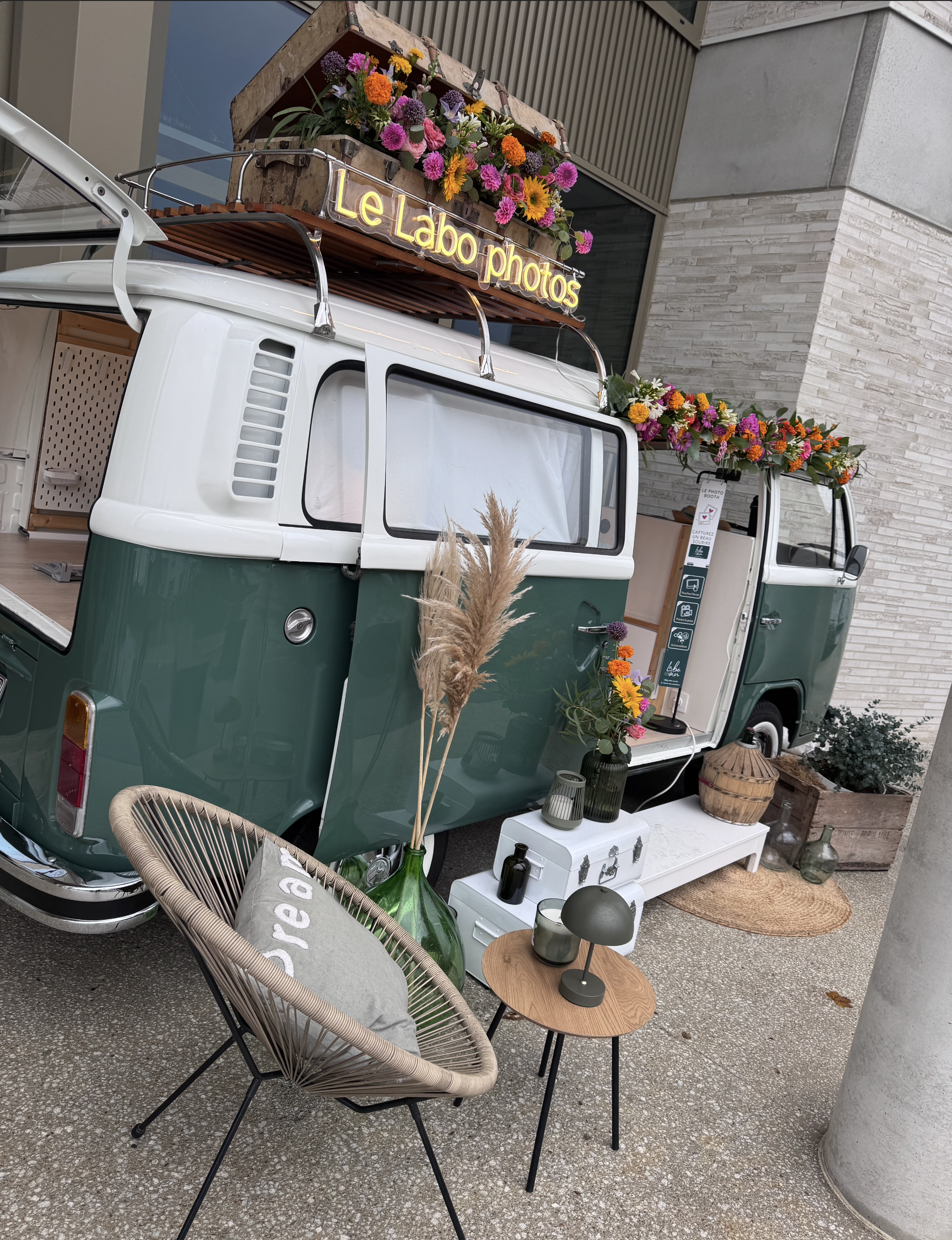 Combi Photobooth Labo Van
